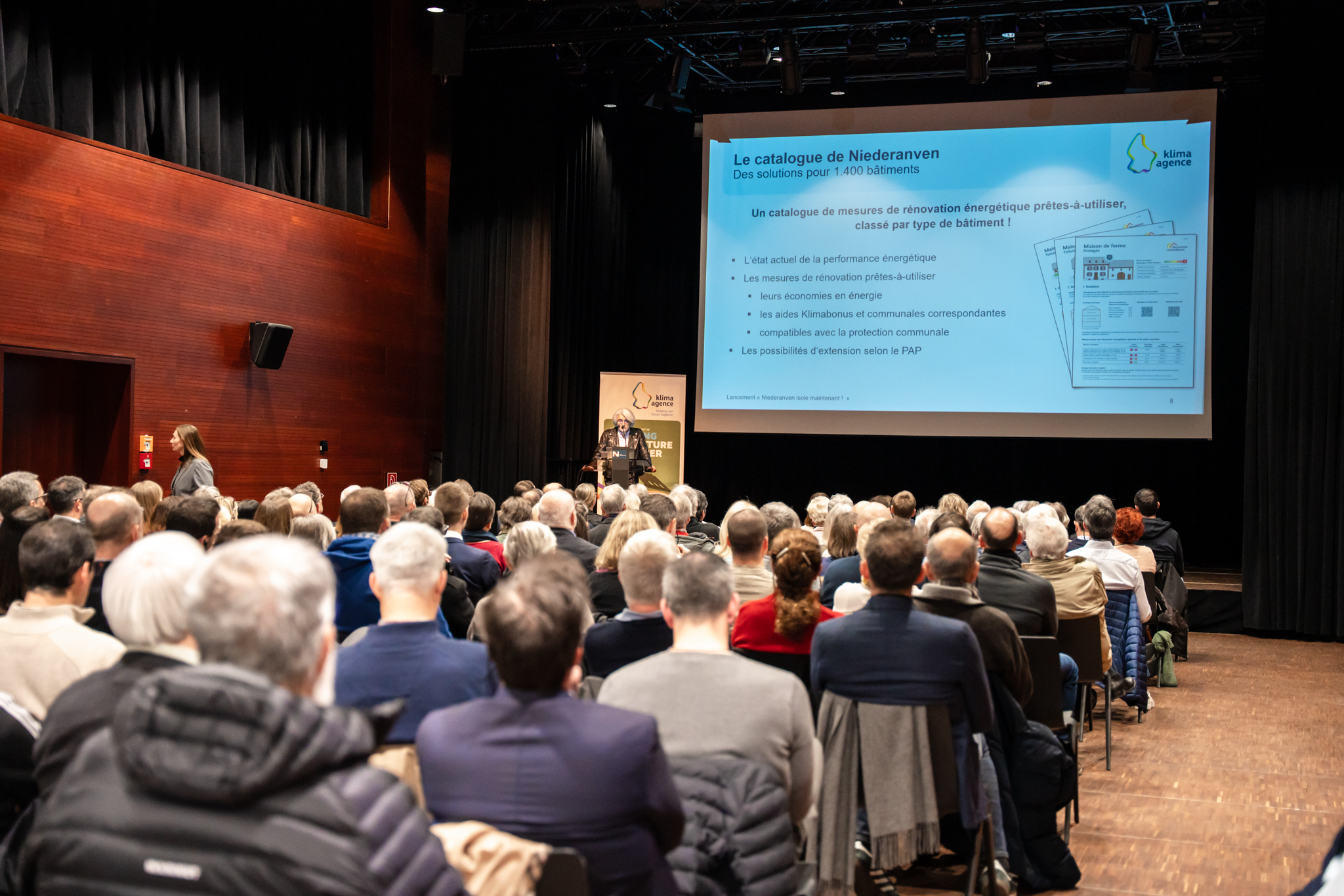 Soirée d'information à Niederanven